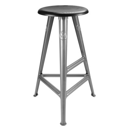 Rowac-Schemel MI - 75 cm, Oak black, Naked steel