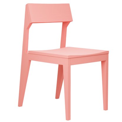Schulz Chair, Ash soft pink, Unupholstered