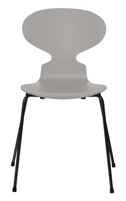 Ant Chair 3101, Lacquer, Nine grey, Black