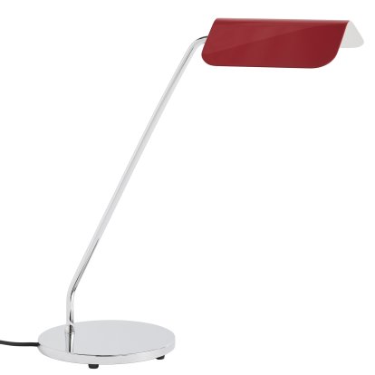 Apex Desk Lamp, Maroon red