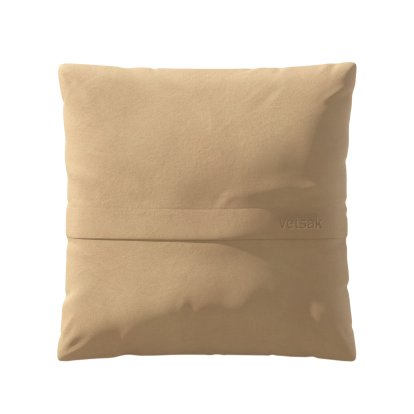 Vetsak Cushion, Big Pillow, Leather - Beige