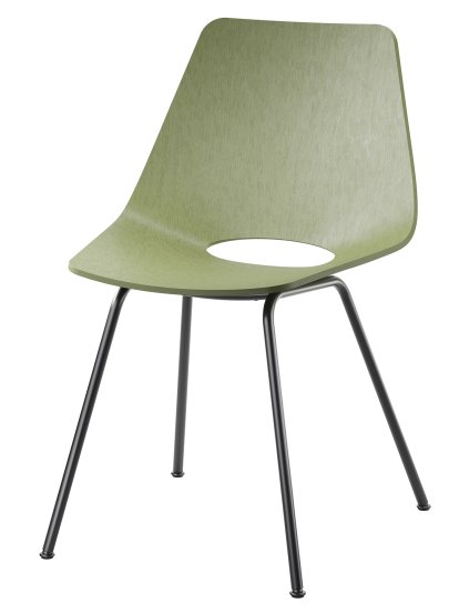 S 661, Olive green stained beech (RAL 6003), Deep Black (RAL 9005)