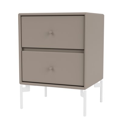 Drift Bedside Table, Truffle