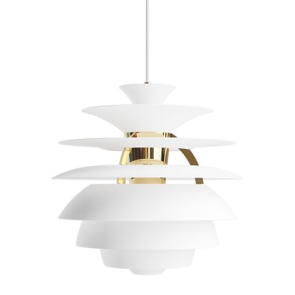 PH Snowball Pendant Lamp, Soft white / Brass