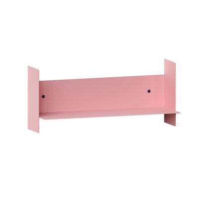 Pli Wall Shelf, 45 cm, Powder pink