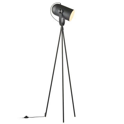 Carronade II High Floor Lamp, Black