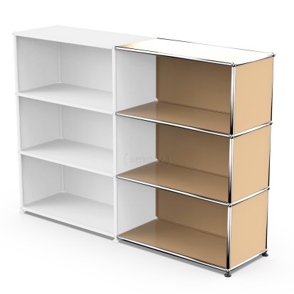 USM Haller Extension Kit Horizontal 3, USM beige, 35 cm