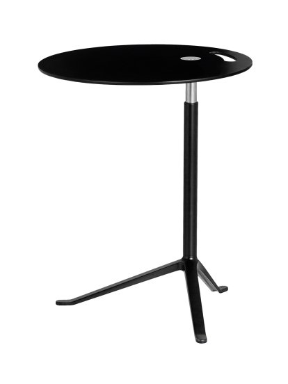 Little Friend Table, Height adjustable, Black table top/frame