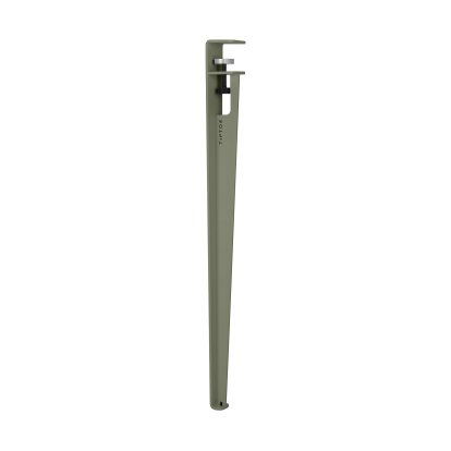 Tiptoe Table Leg, 75 cm, Eucalyptus grey