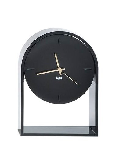 L'Air du Temps Table Clock, Black