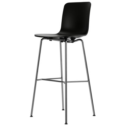 HAL RE Bar Stool, Deep black RE, Bar version: 780mm