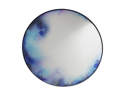 Francis Mirror, Ø 110 cm, Blue-Purple