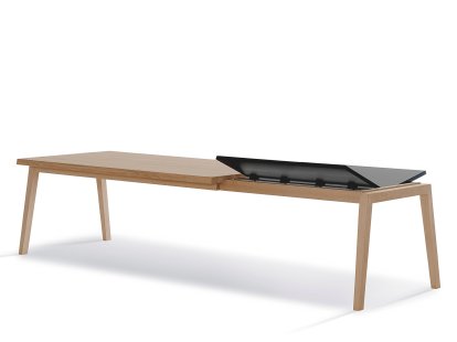 SH900 Extend Table, White oiled oak