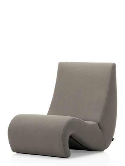 Amoebe Lounge Chair, Truffle