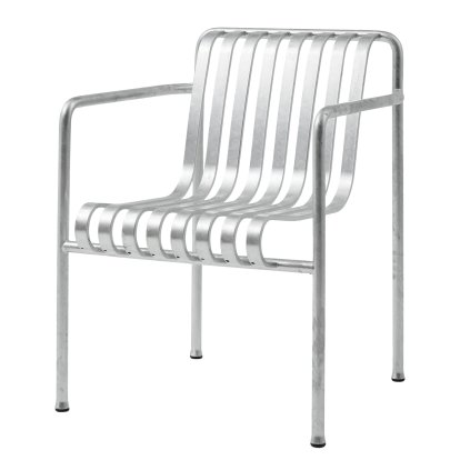 Palissade Dining Armchair, Hot galvanized