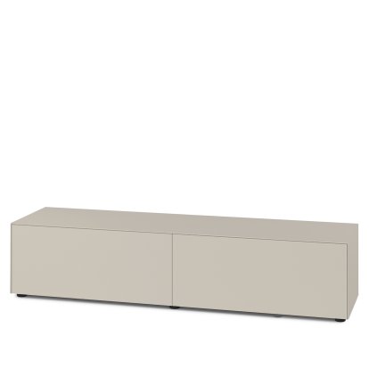 Nex Pur Box 2.0 with drop-down door, 48 cm, H 37,5 cm x 180 cm (two drop-down doors), Silk