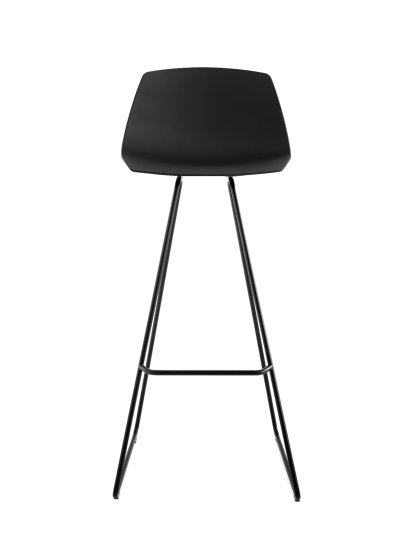 Miunn Stool S104, H 75 cm, Black