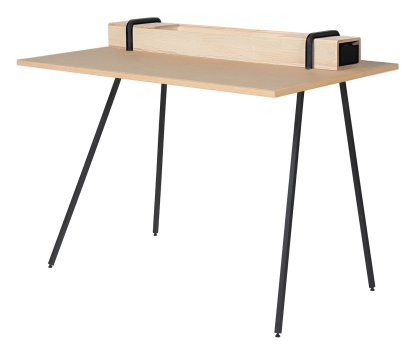 Kurt Secretaire, MDF pure, Untreated ash