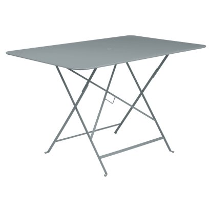Bistro Folding Table rectangular, H 74 x W 117 x D 77 cm, Storm grey