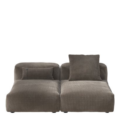 Vetsak Sofa Set 1, M, Cord velours - Mocha, With cushions