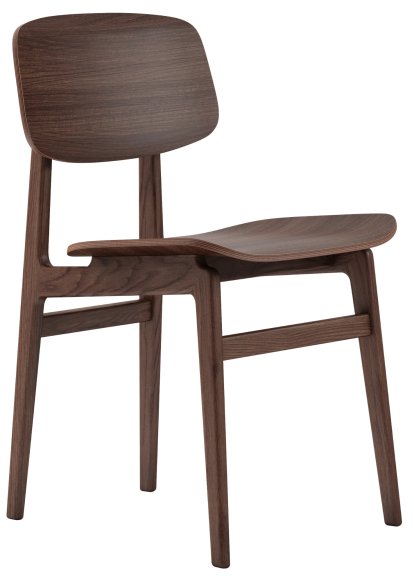 NY11 Dining Chair, Dark smoked oak