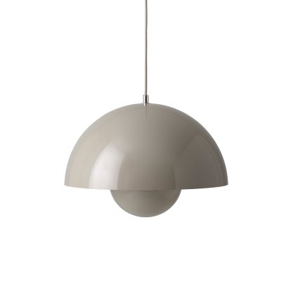 Flowerpot VP7 Pendant Lamp, Grey beige