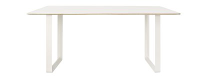 70/70 Table, L 170 x W 85 cm, White, White