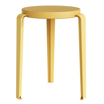 Lou Stool Chroma Edition, Brioche yellow