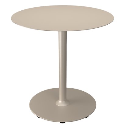 Pico Table, Beige, Round (Ø 74 cm), Round