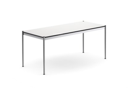 USM Haller Table, 175 x 75 cm, Fenix, Bianco Kos - White