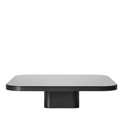 Bow Coffee Table, Steel black, H 25 x W 100 x D 100