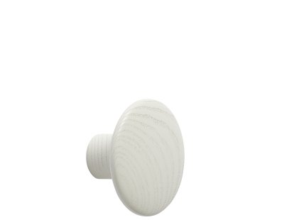 The Dots Hook, S (Ø 9 cm), Off-white