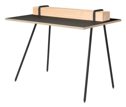 Kurt Secretaire, Black linoleum , Untreated douglas fir 