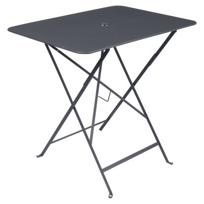 Bistro Folding Table rectangular, H 74 x W 77 x D 57 cm, Anthracite