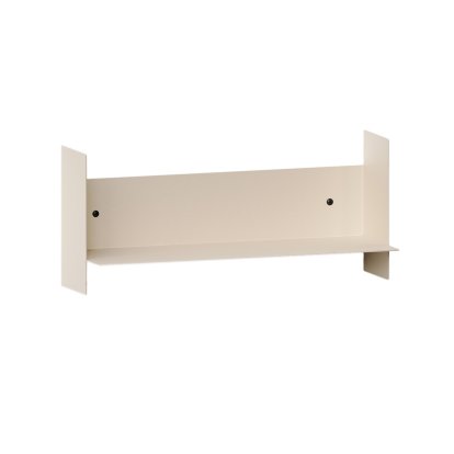 Pli Wall Shelf, 45 cm, Cream white