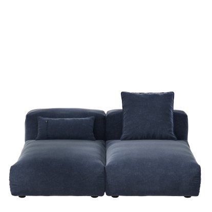 Vetsak Sofa Set 1, M, Suave - Navy, With cushions