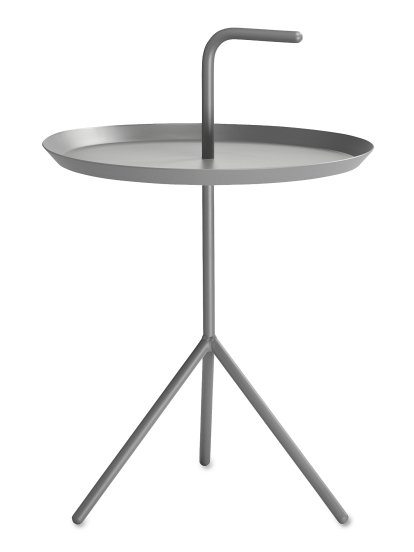DLM - Don't Leave Me Side Table, Ø 48 x H 65 cm, Grey