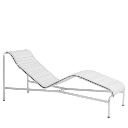 Palissade Chaise Longue, Hot galvanized, With cushion, Without neck pillow