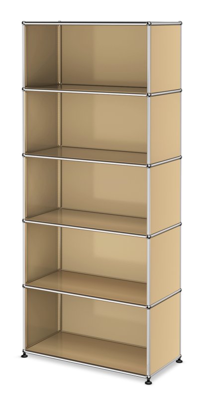 USM Haller Storage Unit open, USM beige