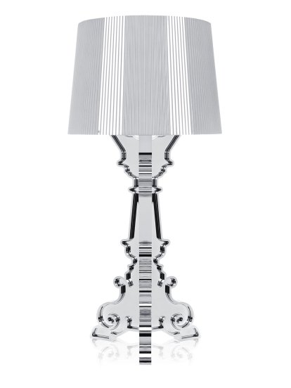 Bourgie Table Lamp, 00-silver