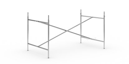 Eiermann 2 Table Frame , Chrome, Vertical,  centred, 135 x 78 cm, With extension (height 72-85 cm)