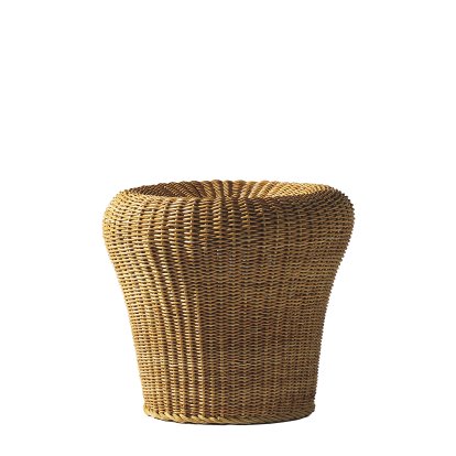 Rattan Stool  E 14, Natural wicker