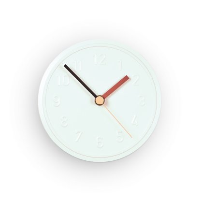 Wall Clock Alu Alu, White