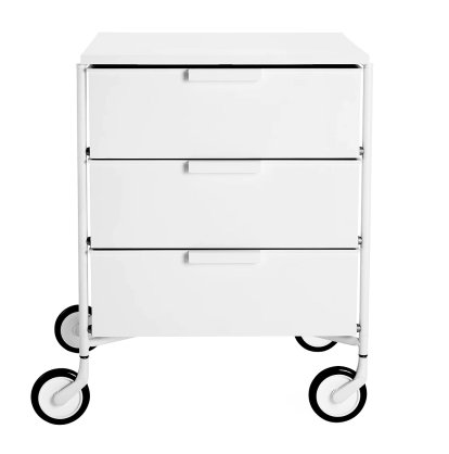 Mobil mat Container, White