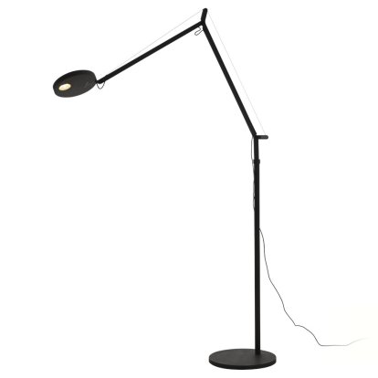 Demetra Lettura LED Floor Lamp, Black
