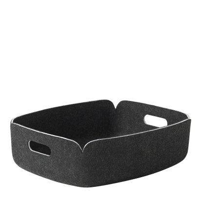 Restore Tray, Black melange