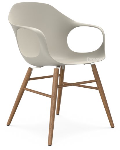 Elephant Wood, Beige, Walnut stained oak