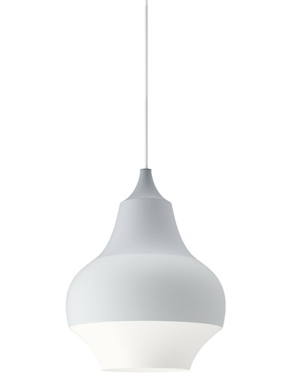 Cirque Pendant Lamp, Medium: Ø 22 x H 29,5 cm, Grey