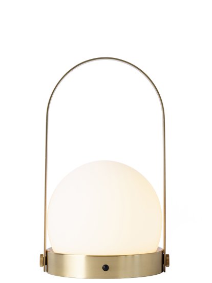 Carrie Table Lamp, Brushed Brass
