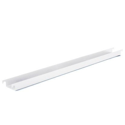 Cable Trough for Eiermann Table Frames, For table frame 135 cm (Eiermann 2), White